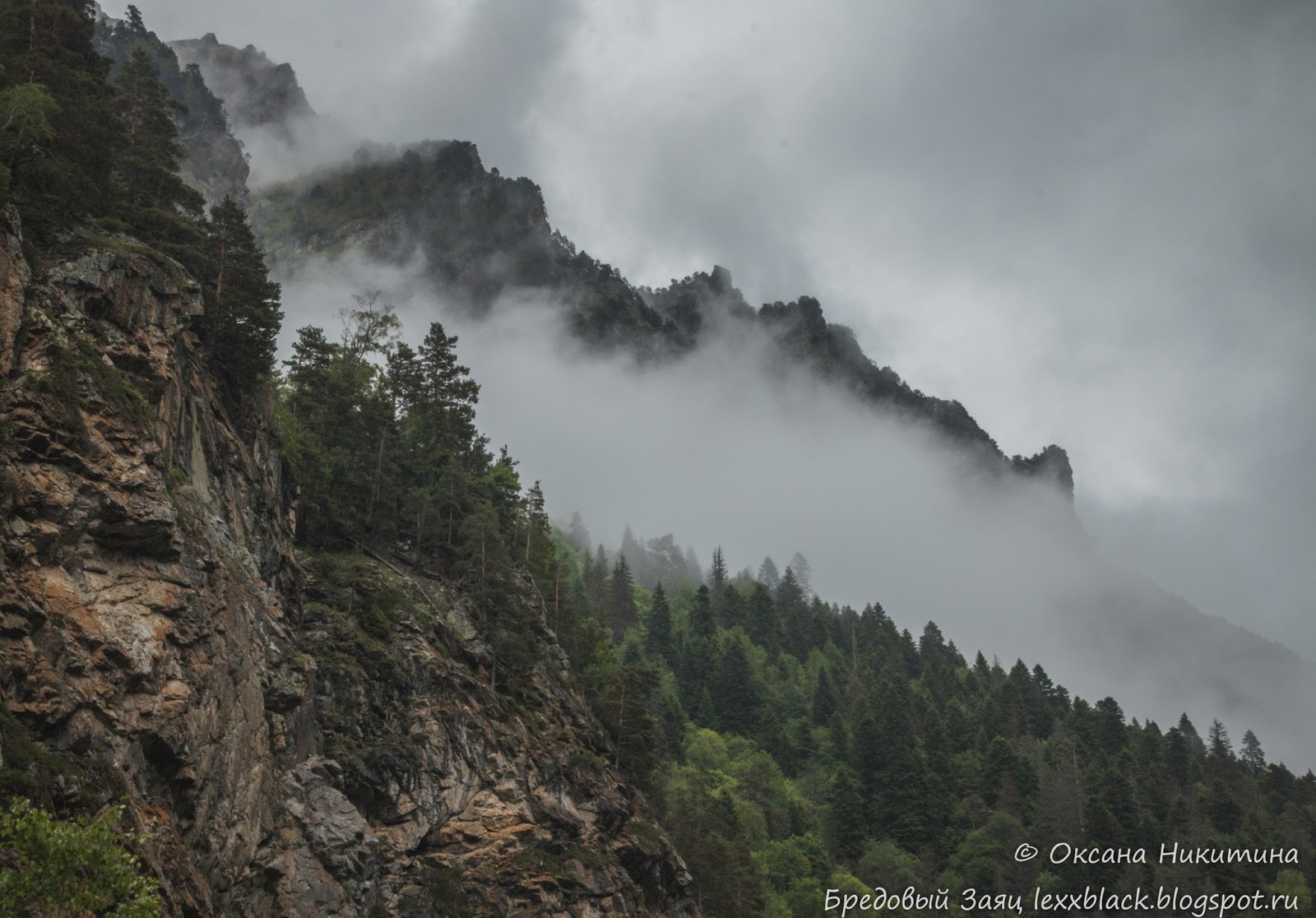 Самым высокогорным участком это … Bredovyj Zayac Ushele Gonachhir I Forelevoe Ozero Tumanly Kyol Kchr